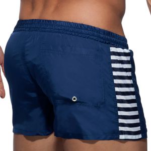 Addicted Sailor Stripes Short ADS177 Navy