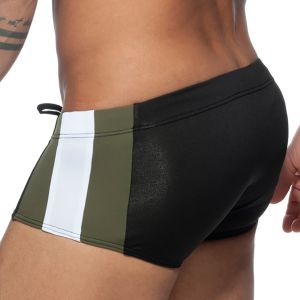 Addicted Stripes Basic Swim Sunga ADS212 Black