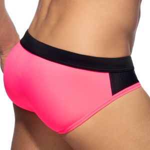 Addicted Spike Swim Brief ADS230 Neon Pink