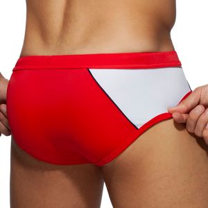 Addicted Racing Side Swim Brief ADS231 Red