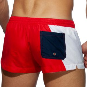 Addicted Racing Side Swim Short ADS232 Red