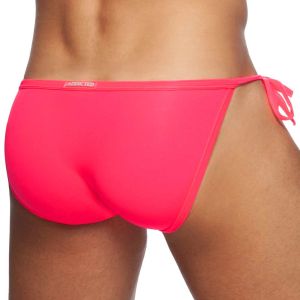 Addicted Ring Up Swim Bikini ADS246 Neon Pink