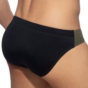 Addicted Bicolor Swim Brief ADS315 Khaky