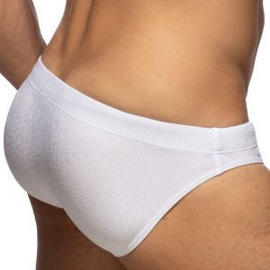 Addicted Pique Speedo Swim Bikini Brief ADS318 White