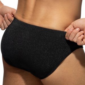 Addicted Pique Speedo Swim Bikini Brief ADS318 Black