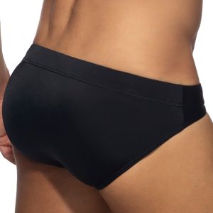 Addicted Golden Snake Swim Brief ADS319 Black
