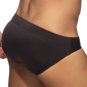 Addicted Golden Snake Swim Brief ADS319 Brown