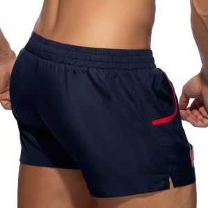 Addicted Rainbow Tape Swim Shorts ADS321 Navy