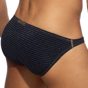 Addicted Reversible Regal Bikini Brief ADS336 Navy