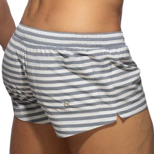 Addicted Stripes Recycled Swim Shorts ADS353 Navy