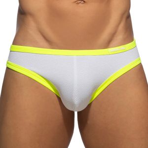 Addicted Snow White Bikini Brief ADS360 Neon Yellow