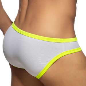 Addicted Snow White Bikini Brief ADS360 Neon Yellow