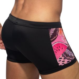 Addicted Hydrangea Swim Trunk ADS365 Black