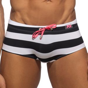 Addicted Thick Sailor Swim Sunga ADS383 Black