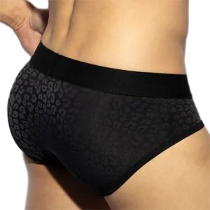ES Collection Leopard Brief UN623 Black