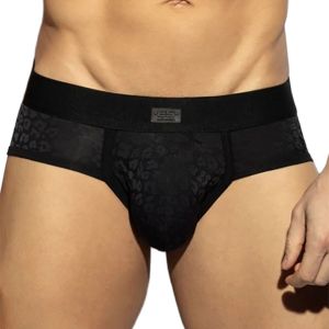 ES Collection Leopard Brief UN623 Black