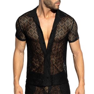 ES Collection Ibiza Retro Shirt SHT027 Black