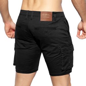 ES Collection Pockets Cargo Bermuda ESJ056 Black