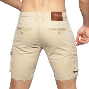 ES Collection Pockets Cargo Bermuda ESJ056 Beige