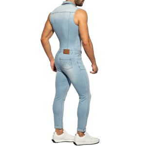 ES Collection Urban Denim Jumpsuit ESJ066 Blue