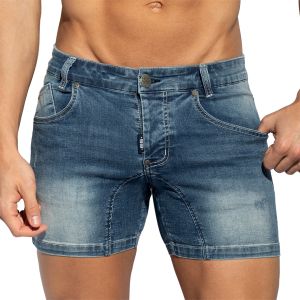 ES Collection Denim Jeans Shorts ESJ073 Blue
