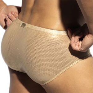 ES Collection Radiant Gold Bikini Brief UN634 Beige