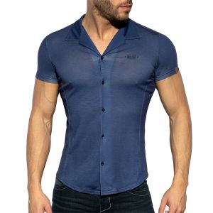 ES Collection Slim Fit Shirt SHT023 Navy