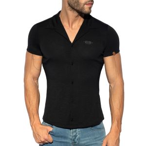 ES Collection Slim Fit Shirt SHT023 Black
