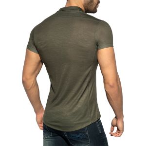 ES Collection Slim Fit Shirt SHT023 Khaky