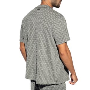 ES Collection Glen Shirt SHT033 Charocal