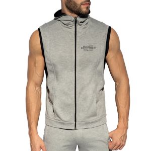 ES Collection First Class Athletic Hoodie SP295 Heather Grey