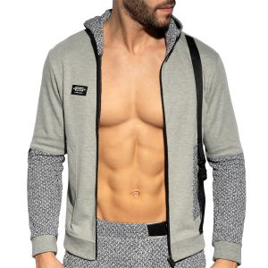 ES Collection High End Spike Jacket SP296 Heather Grey