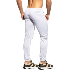 ES Collection Zip Pockets Plain Pants SP317 White