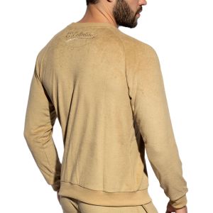 ES Collection Terrycloth Sweatshirt SP318 Beige
