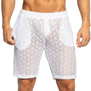 ES Collection Ibiza Retro Bermuda Shorts SP330 Ivory