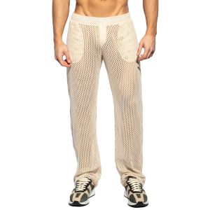 ES Collection Raw Crochet Long Pants SP347 Beige