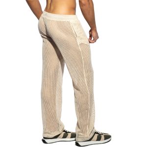 ES Collection Raw Crochet Long Pants SP347 Beige