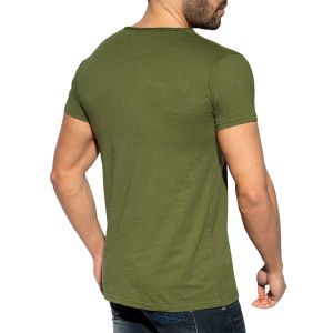 ES Collection Flame Luxury T-Shirt TS305 Khaky