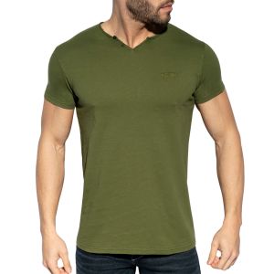 ES Collection Flame Luxury T-Shirt TS305 Khaky