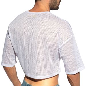 ES Collection Oversize Crop Top TS311 White