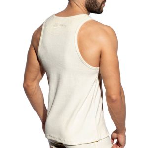 ES Collection Terrycloth Tank Top TS316 Ivory