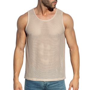 ES Collection Formentera Retro Tank Top TS337 Beige