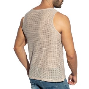 ES Collection Formentera Retro Tank Top TS337 Beige