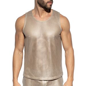 ES Collection VWYSIWYG U-Neck Tank Top TS347 Beige