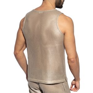 ES Collection VWYSIWYG U-Neck Tank Top TS347 Beige