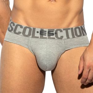 ES Collection 7 Days 7 Colors Brief 3.0 UN487 Heather Grey