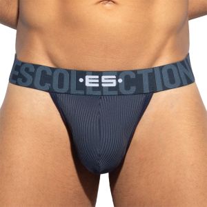 ES Collection Recycled Rib Band Thong UN557 Navy