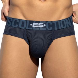 ES Collection Recycled Rib Brief UN570 Navy