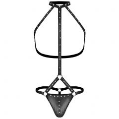 Male Power Fetish Gladiator Thong PAK-133 Black