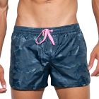 ES Collection Elliot Camo Swim Short 1833 Navy